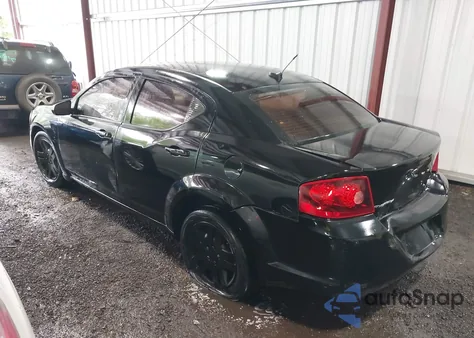 2014 Dodge Avenger Se z USA, uszkodzony, nr VIN 1C3CDZABXEN108663